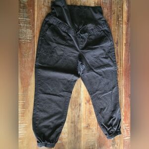 Gap Maternity Full Panel Utility Joggers (Size: Large)